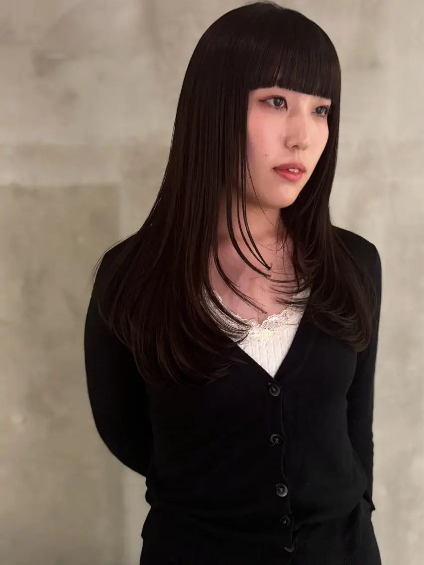 ロング カット 🤍AMI🤍表参道 /カットモデル募集中のヘアスタイル