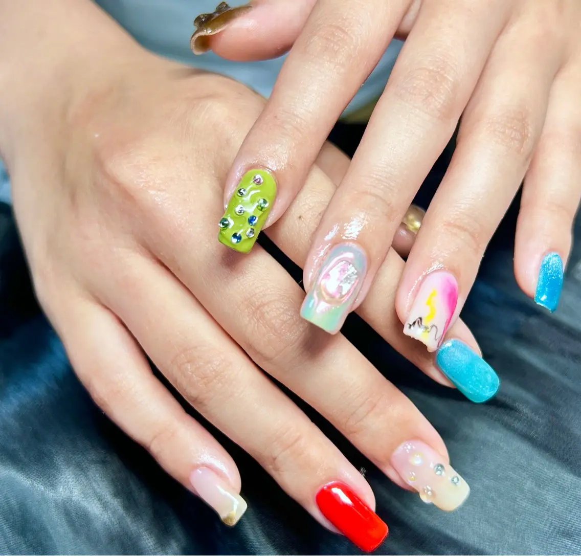 ネイル Horie 雪のネイルデザイン