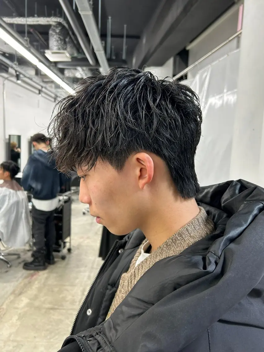 ショート メンズ 湖城 恵吾のヘアスタイル