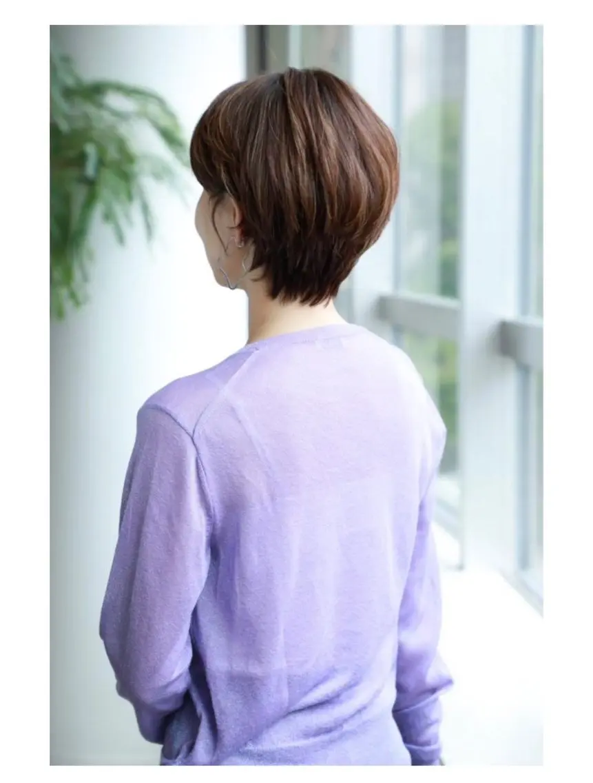 ショート 濱岡 寧々花のヘアスタイル