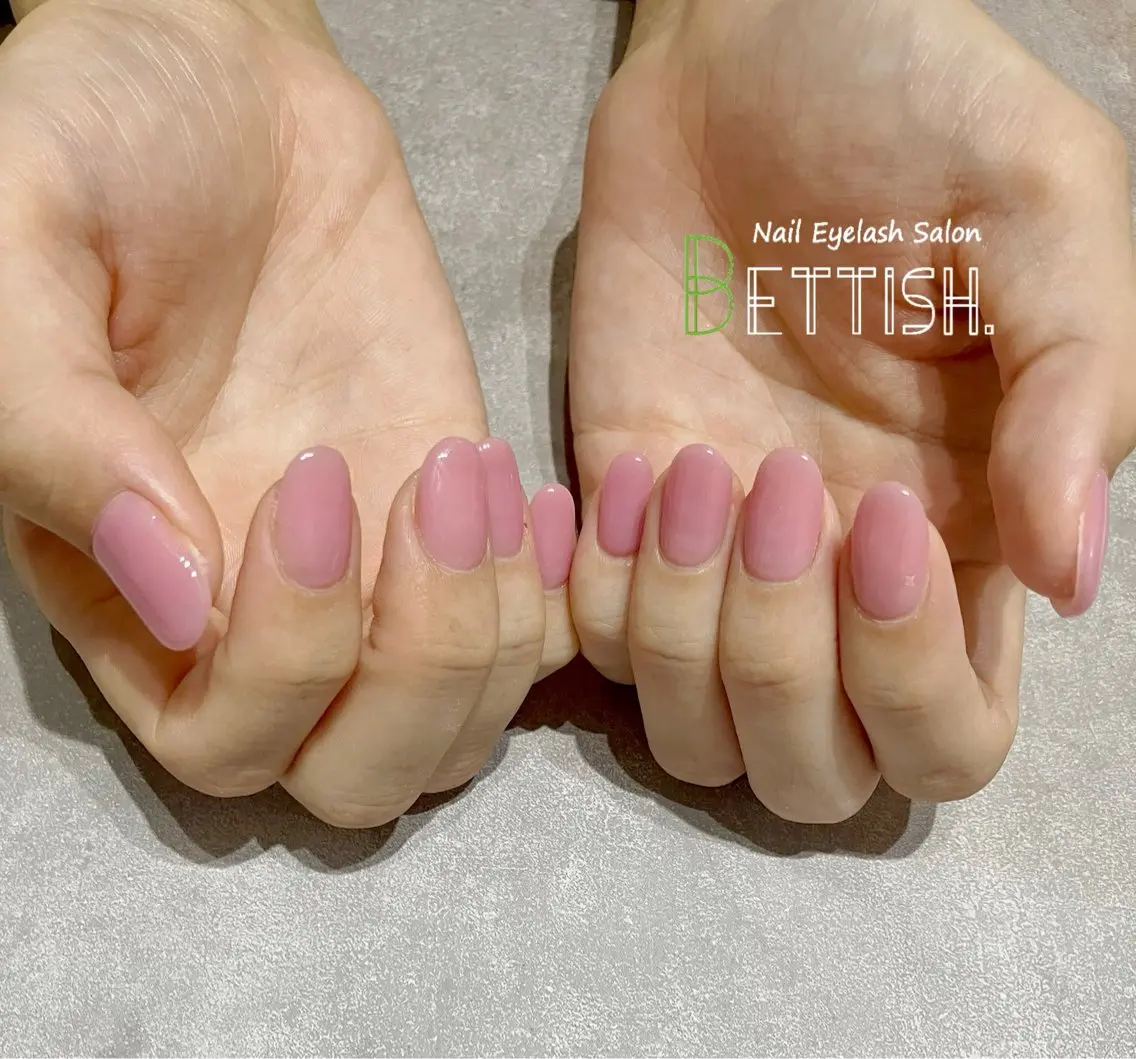ネイル ワンカラーネイル BETTISH. KUMIKO☺︎︎のネイルデザイン