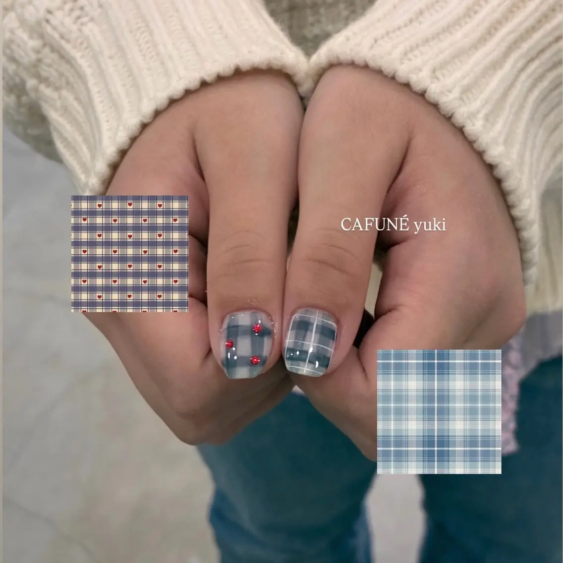ネイル ハンドネイル 🎼CAFUNÉ_ TOKYO.•*¨のネイルデザイン