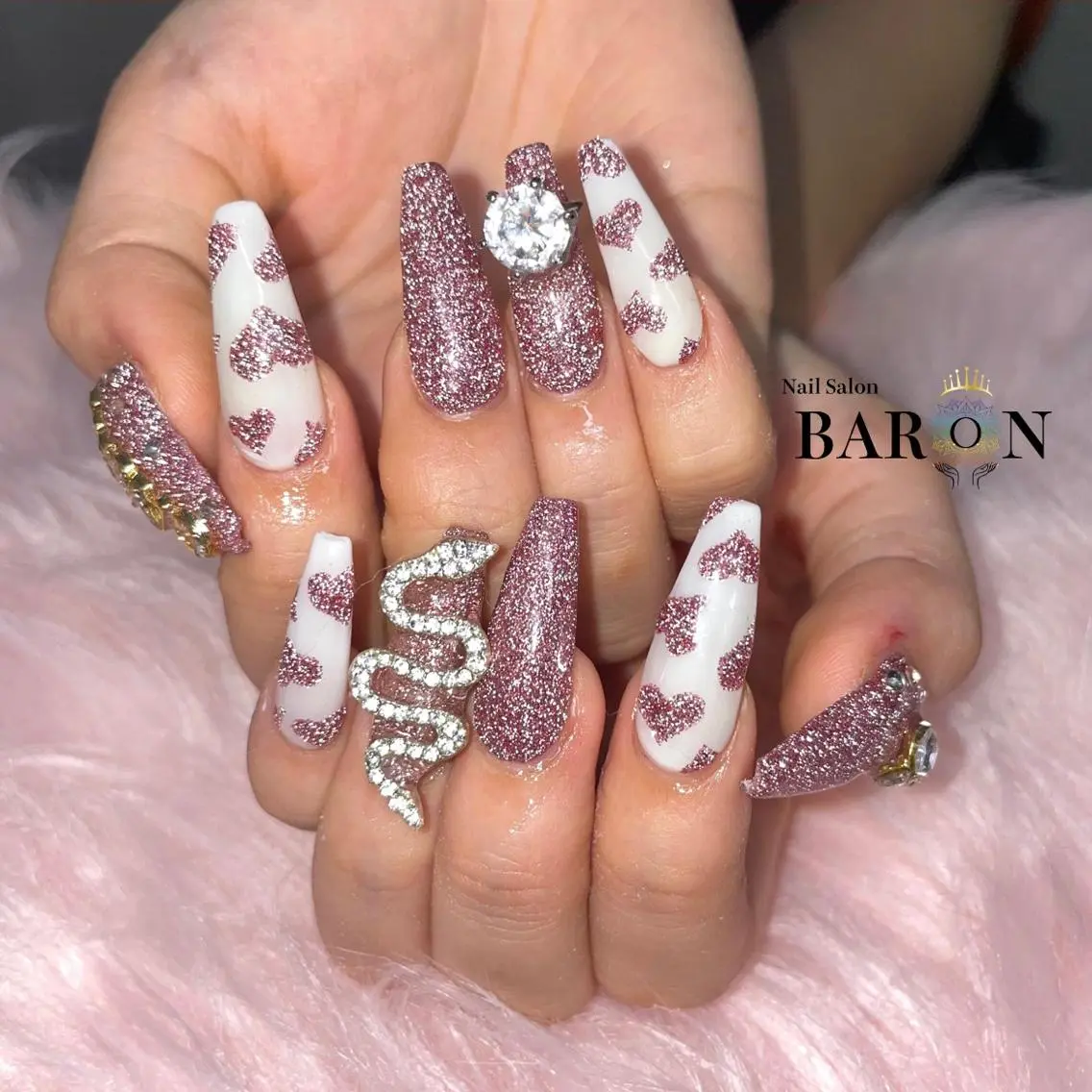 ネイル ハンドネイル ♛︎BARON♛︎ RIKAのネイルデザイン