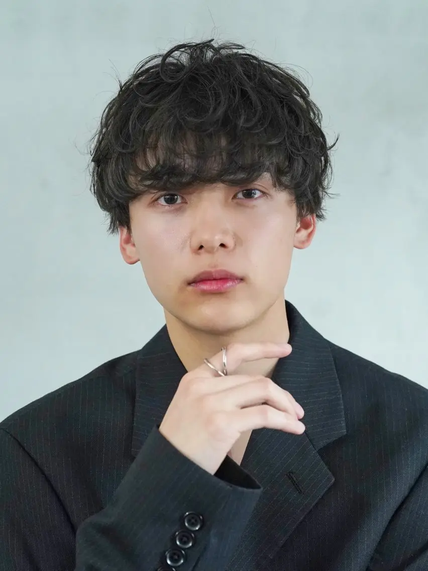パーマ メンズ カット パーマ トリートメント fifth かいとのヘアスタイル