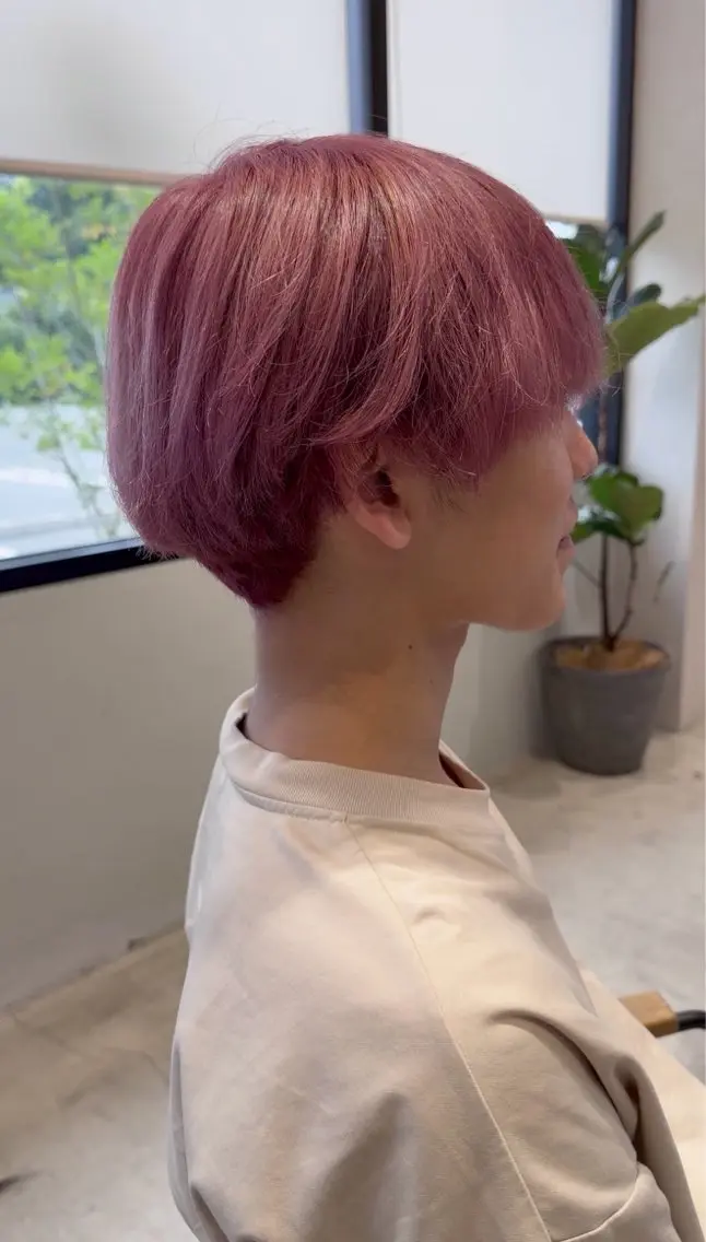 カラー ヘアカラー 保坂 瞭のヘアスタイル