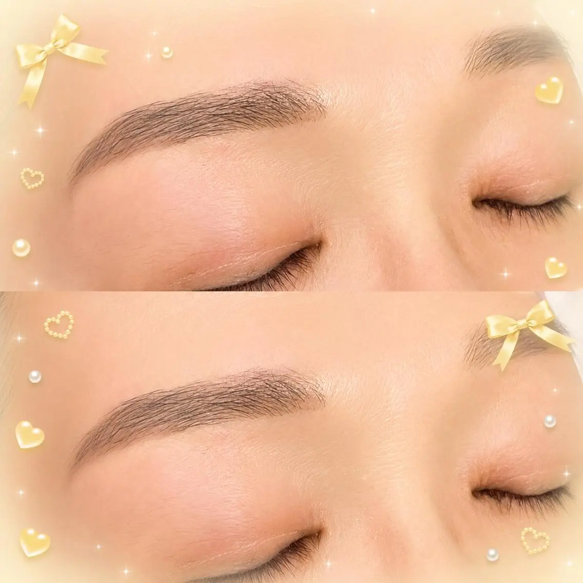 アイブロウ ワックス脱毛 眉カット 🎀竹谷 陽色🎀のマツエク・マツパデザイン