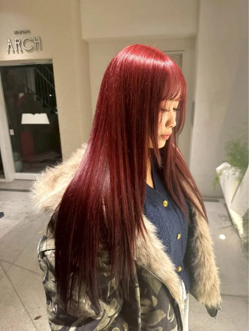 🤎根元のブリーチ🤎リタッチカラー❣️気になる根元をキレイに✨ ➕トリートメント🍀🕊 【ブリーチ込み】の写真