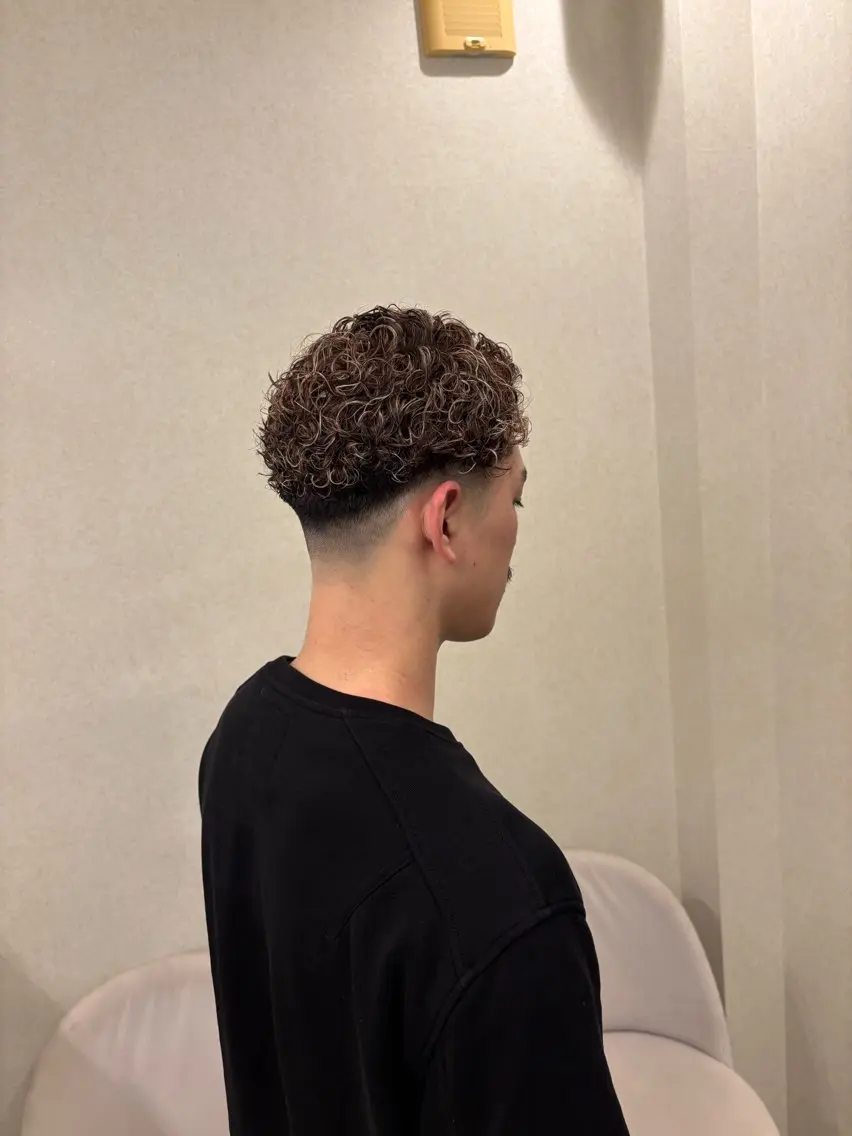 メンズ メンズパーマ 関口 武侍のヘアスタイル