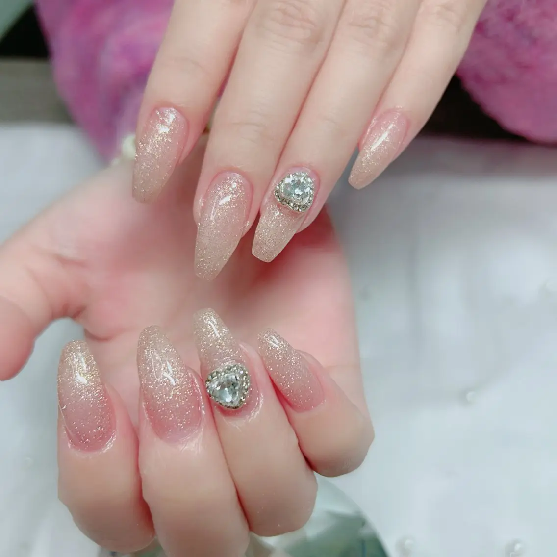 ネイル アートネイル フレンチネイル ジェルネイル ゴールド グラデーション ハンドネイル Cute Tips nailのネイルデザイン