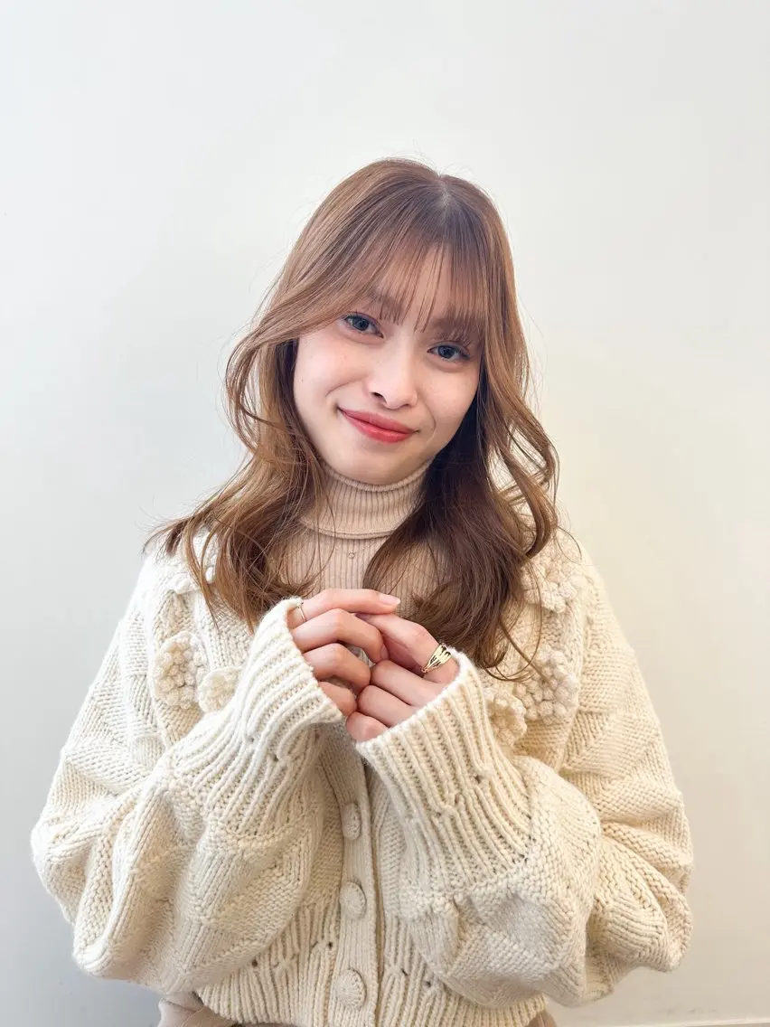 ✨ダメージを感じさせたくない方向け✨ケアブリーチ+ケアカラー+オージュア4STEPトリートメント🪽の写真