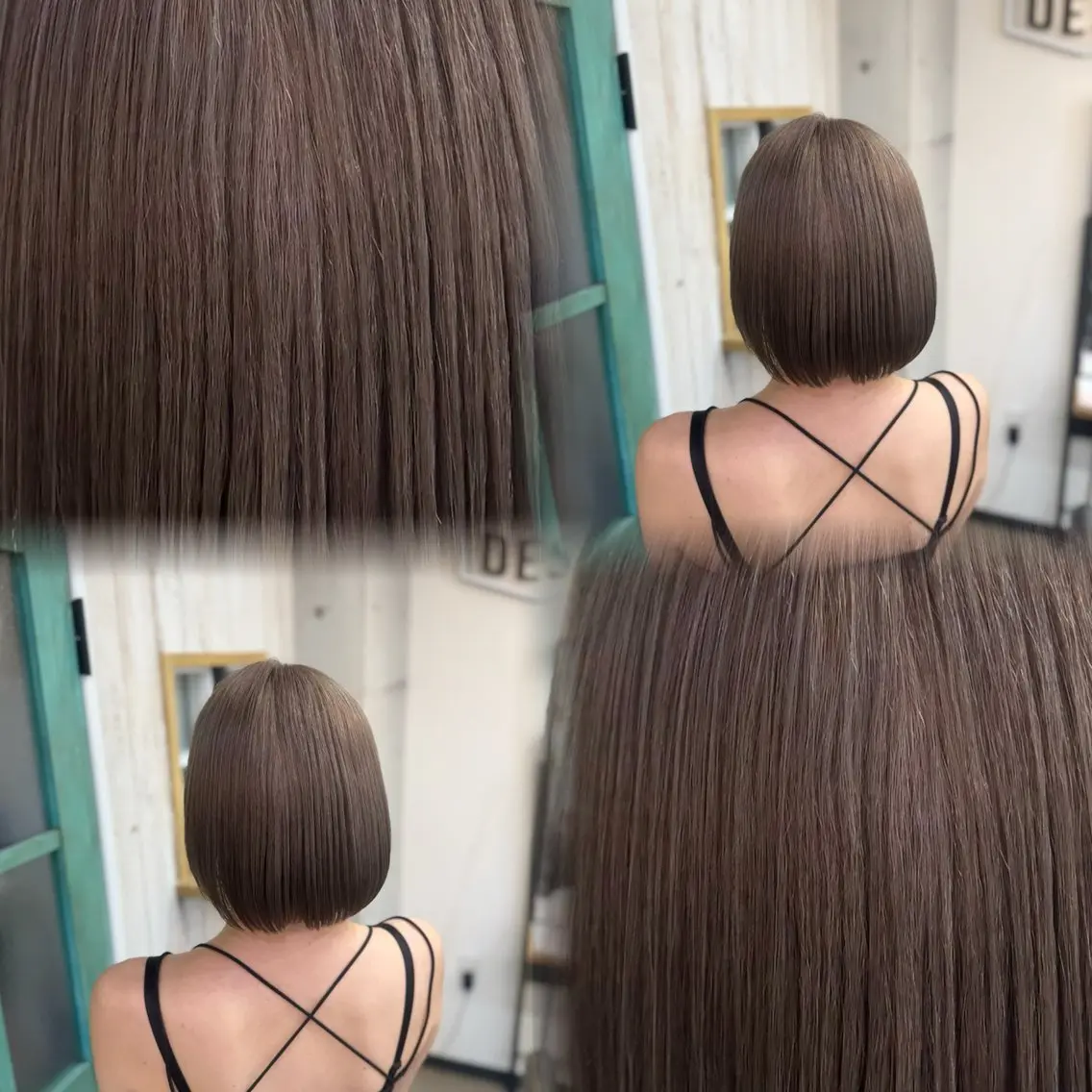 ショート カラー 髙橋 李里亜のヘアスタイル