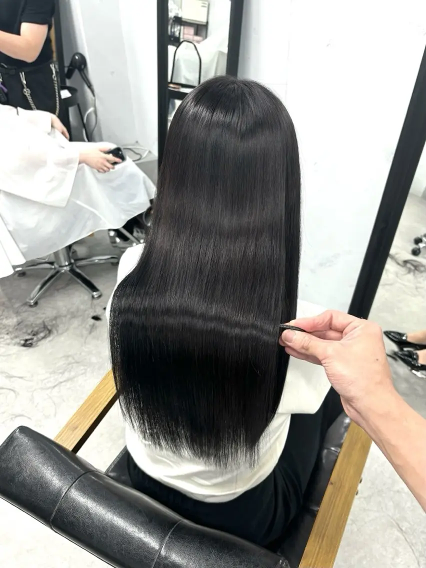 ロング クリヤマ ヒシギのヘアスタイル