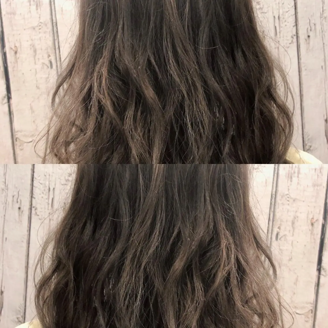 ロング カラー ヘアアレンジ ベージュカラー ハイライトカラー ハイライト 美容室sand 横浜のヘアスタイル