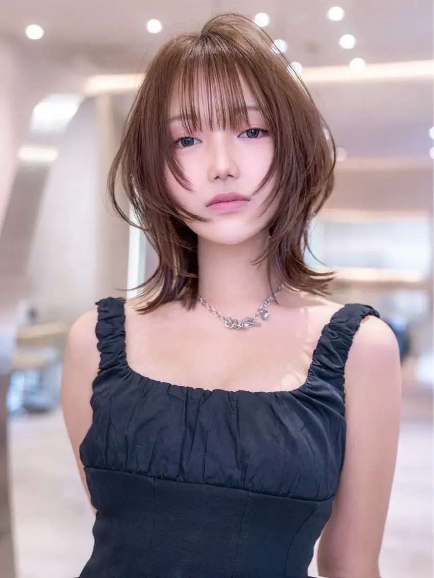 🉐5月限定‼️🎀似合わせカット+ケアカラー+髪質改善トリートメント🎀🫧の写真
