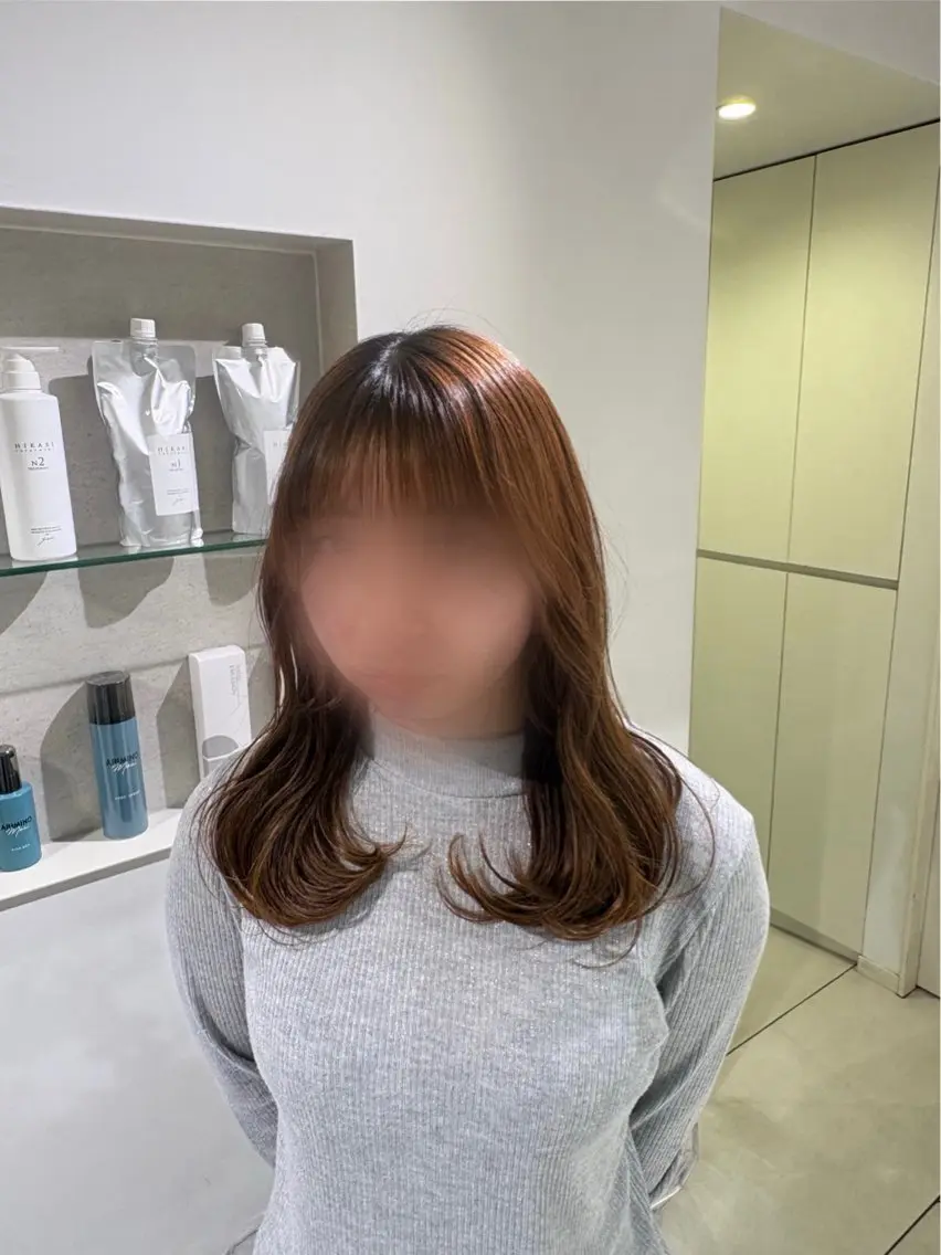 セミロング カット 【似合わせボブ】 ／ おおの かい🫟のヘアスタイル