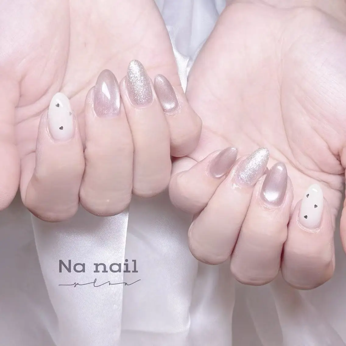 ネイル チークネイル フラッシュネイル フレンチネイル ジェルネイル グラデーション ハンドネイル ハンドケア CC Nail 高田馬場のネイルデザイン