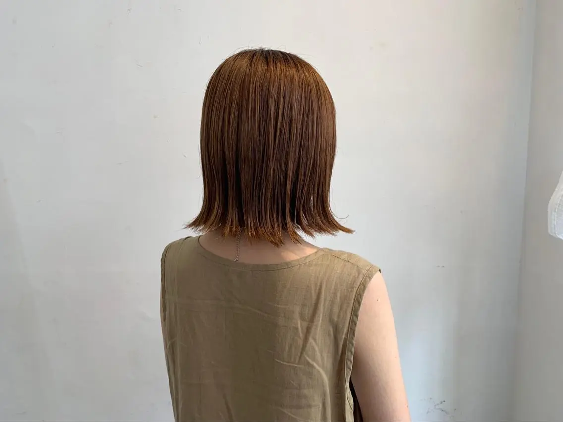 ショート パーマ トリートメント 酸熱トリートメント carre hair 店長   中園　武士のヘアスタイル