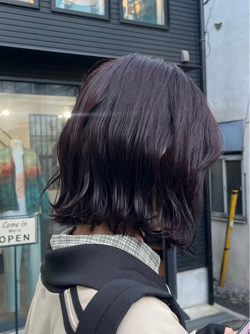 ミディアム カラー 透明感カラー ヘアカラー ミユキ★☆★ 💛原宿／カラー♥️のヘアスタイル