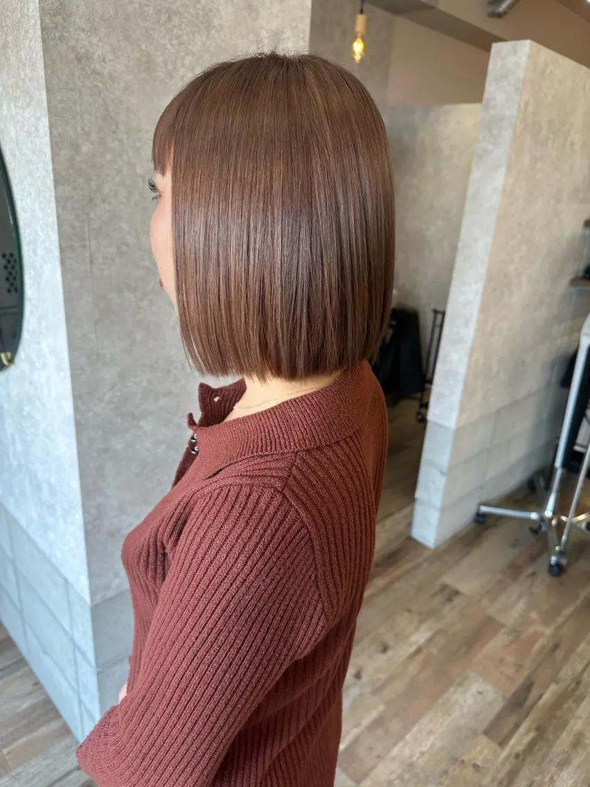 ショート カラー 糀元(後藤) 花純のヘアスタイル