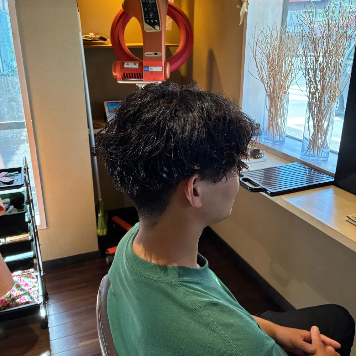 パーマ メンズ メンズパーマ 梅田 花音のヘアスタイル