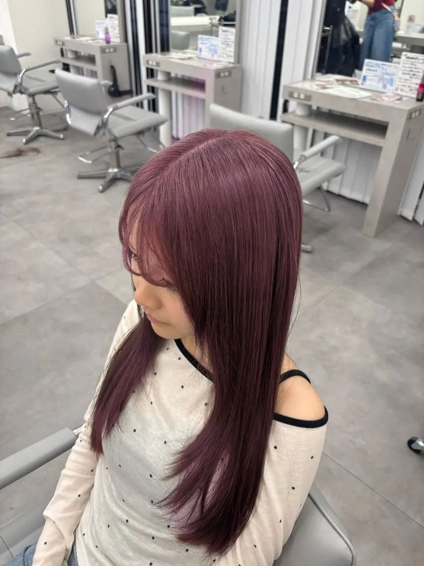 ロング ヘアカラー トリートメント ブリーチ/ハイトーン 🤍そな🤍のヘアスタイル