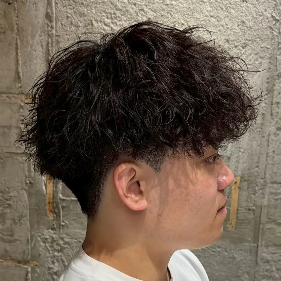 パーマ メンズ 【束感セット】 あおいのヘアスタイル