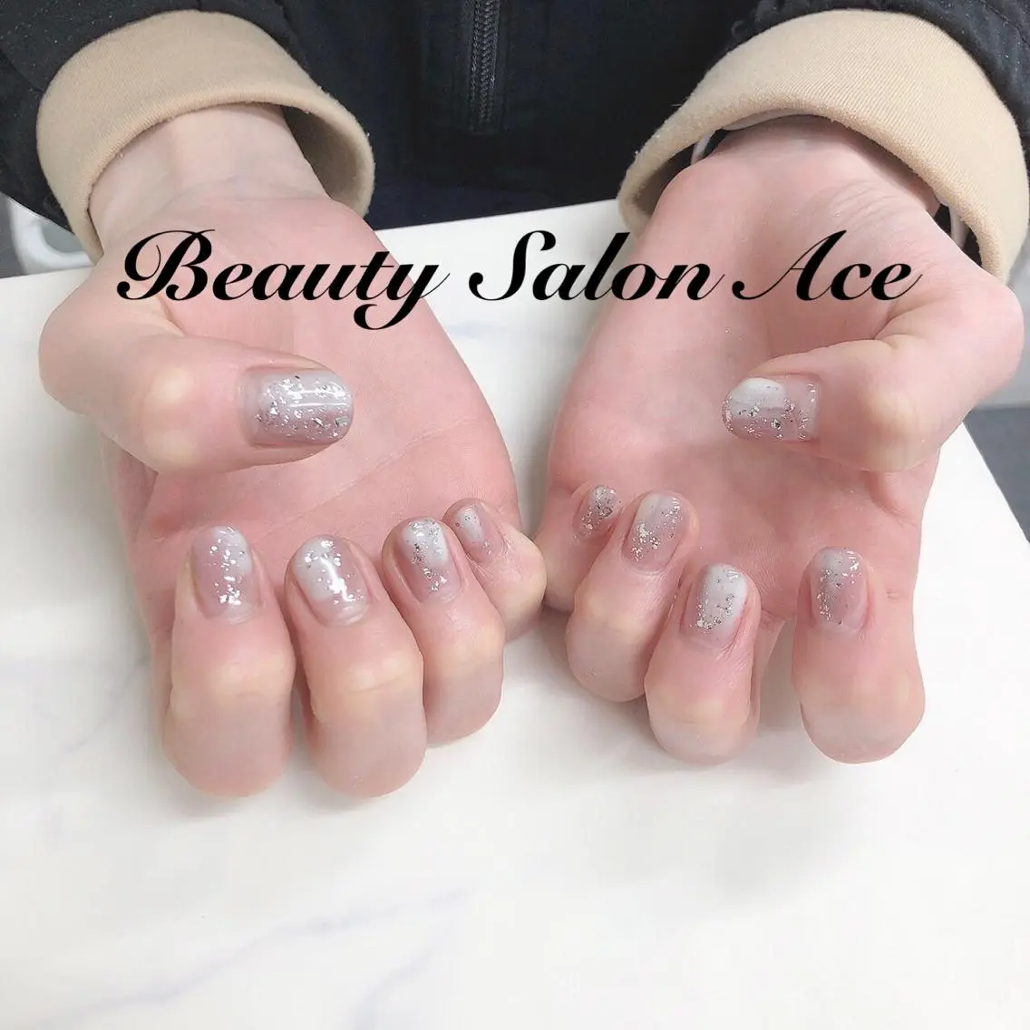 ネイル アートネイル 長さ出し ジェルネイル メンズネイル ニュアンスネイル 池袋フィルイン Ace♡Nailのネイルデザイン