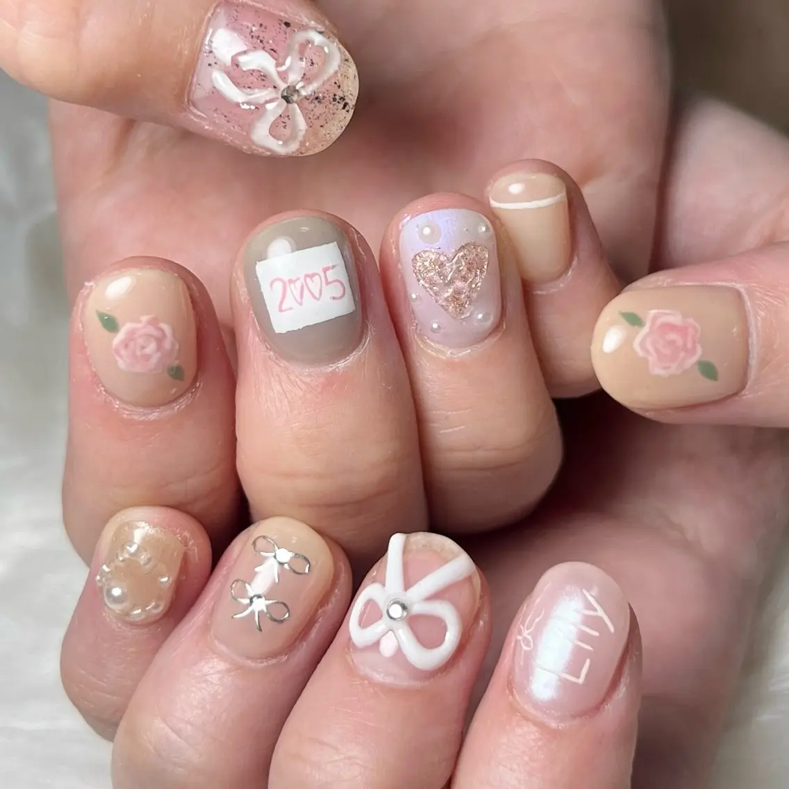 ネイル ハンドネイル 【Yappy🌈】 💖P-tanaのネイルデザイン