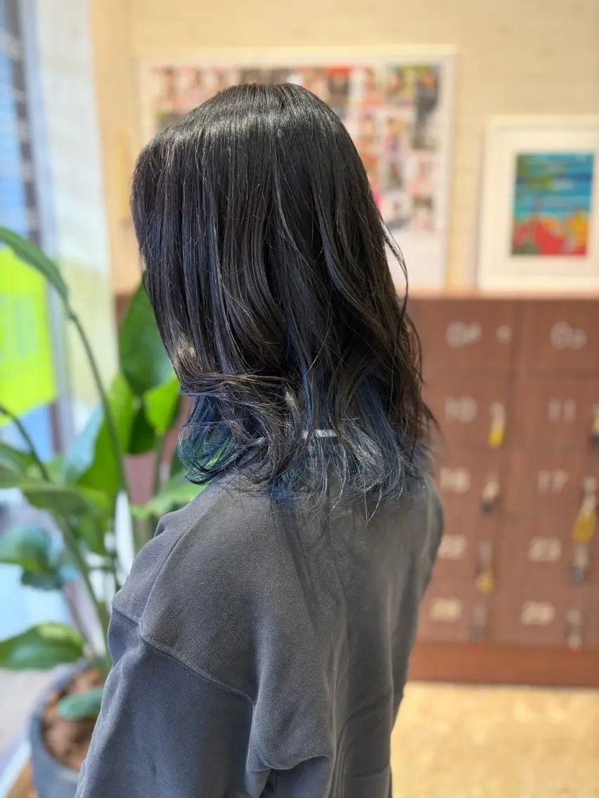 【学割U24】インナーカラー🎆【ブリーチ込み】の写真