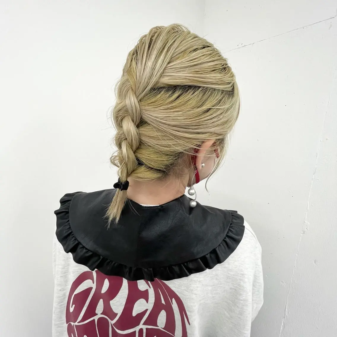 ミディアム ヘアアレンジ 🫧‪Ameri🫧 Emma ecoleのヘアスタイル