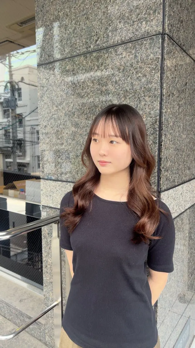 セミロング hitomi ♡ 自由が丘アシスタントのヘアスタイル