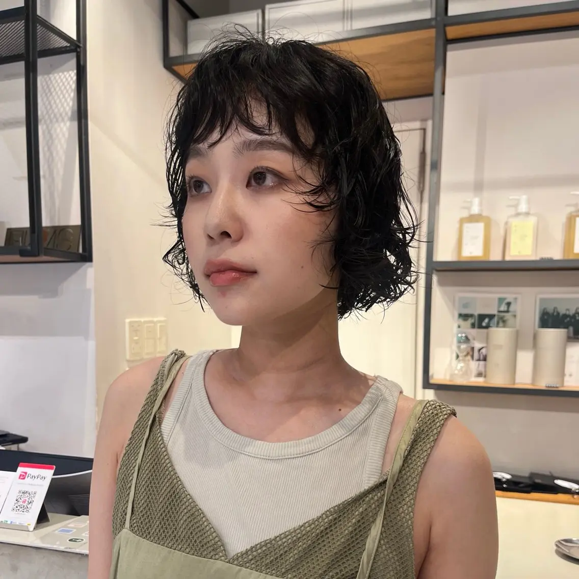 パーマ morita yunaのヘアスタイル
