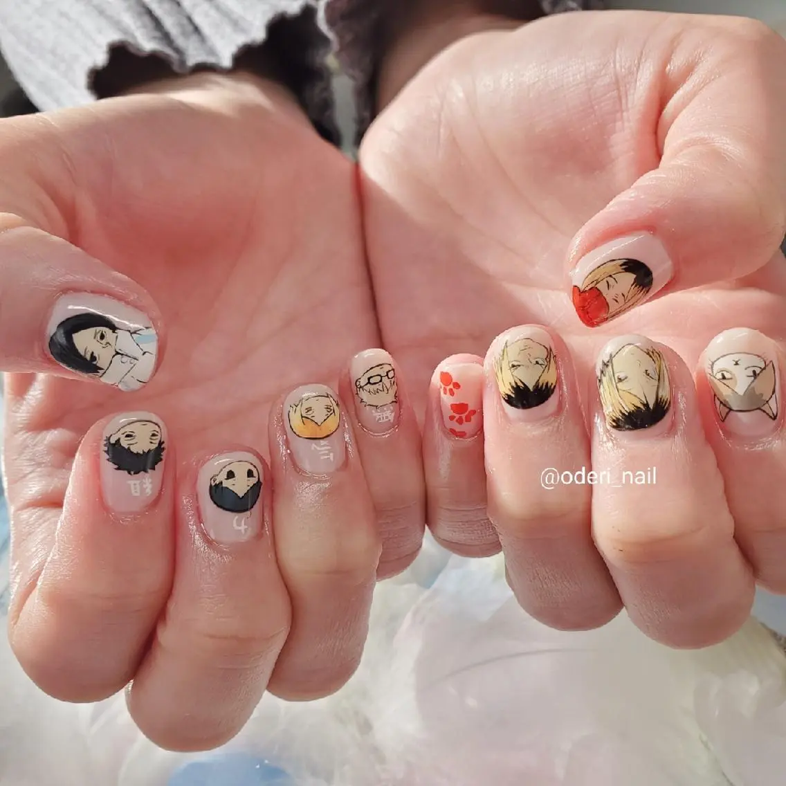 ネイル アートネイル ジェルネイル おで@ oderi_nailのネイルデザイン