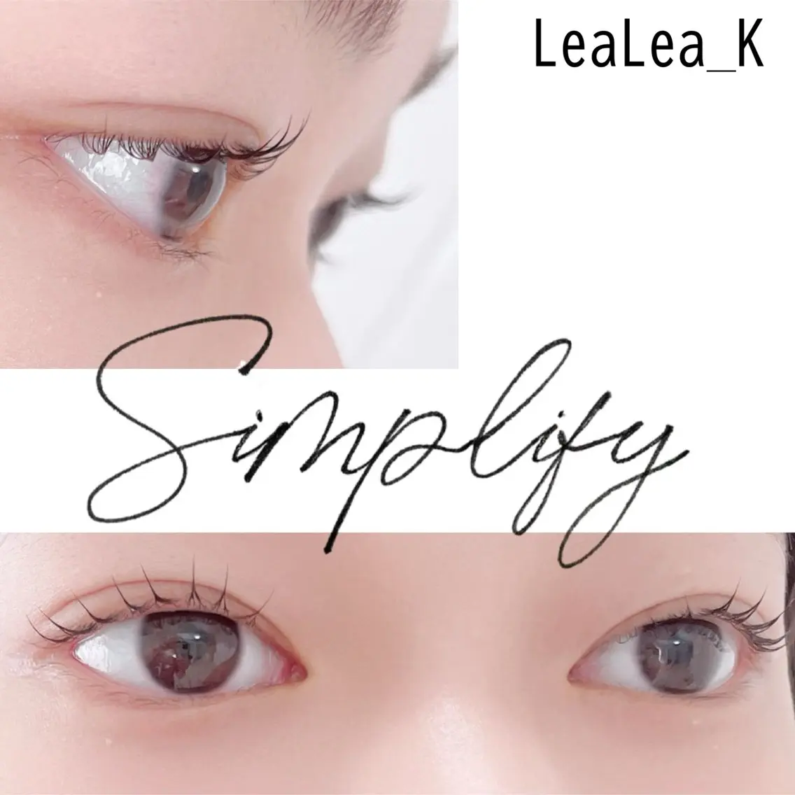 マツエク・マツパ 一重×まつ毛パーマ LeaLea_K MIZUKIのマツエク・マツパデザイン