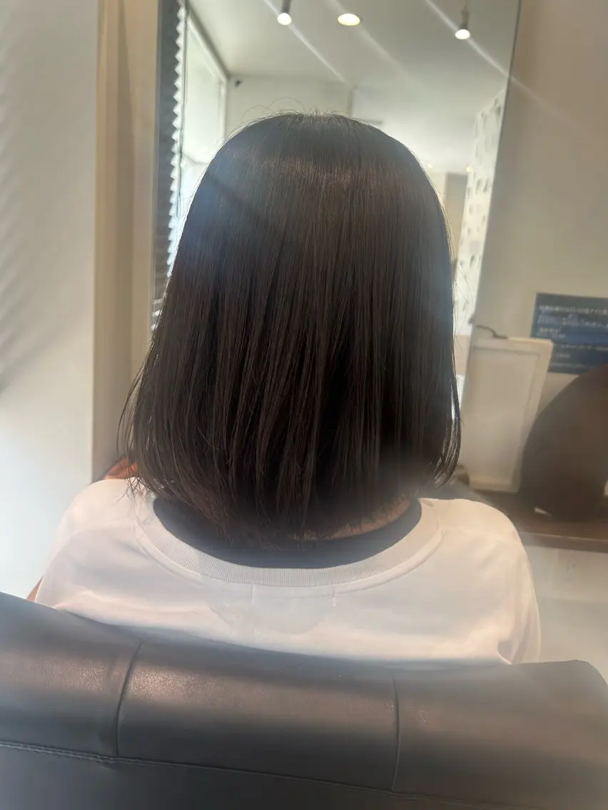 ミディアム 江川 輝星のヘアスタイル