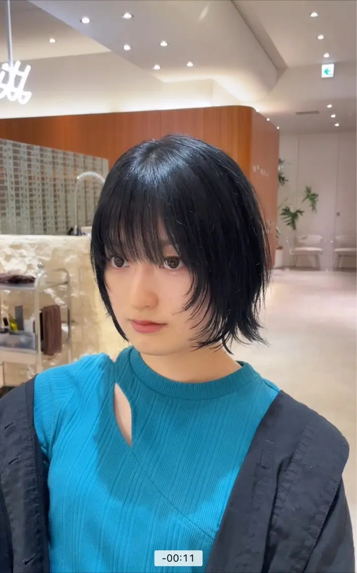 ショート カラー カット ヘアカラー 縮毛矯正 トリートメント 【渋谷】ボブ・ レイヤーボブ特化✂︎のヘアスタイル