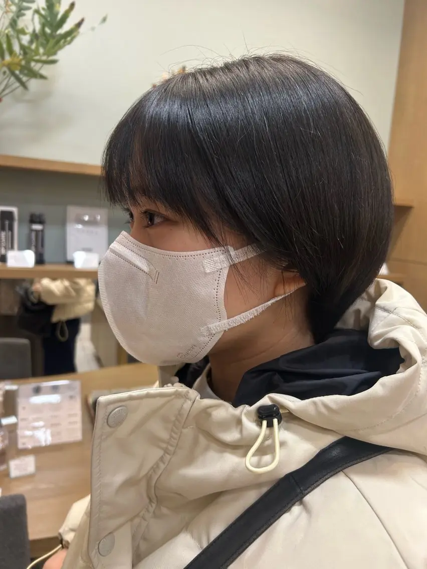 ショート 似合わせカット ショートヘア 櫻間 彩心のヘアスタイル