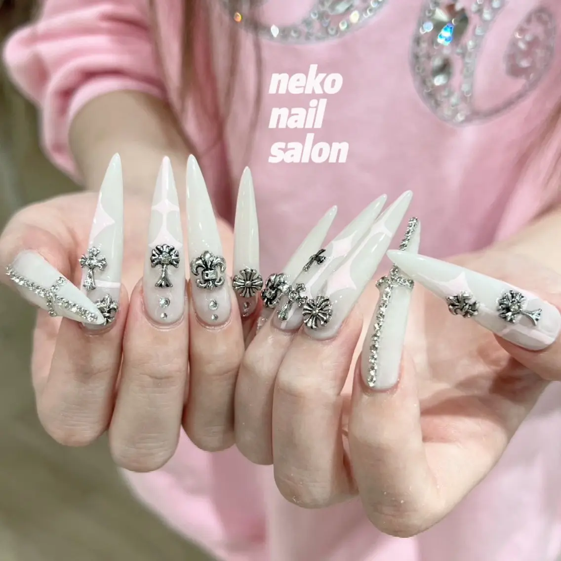 ネイル ワンホンネイル ハンドネイル neko nailのネイルデザイン