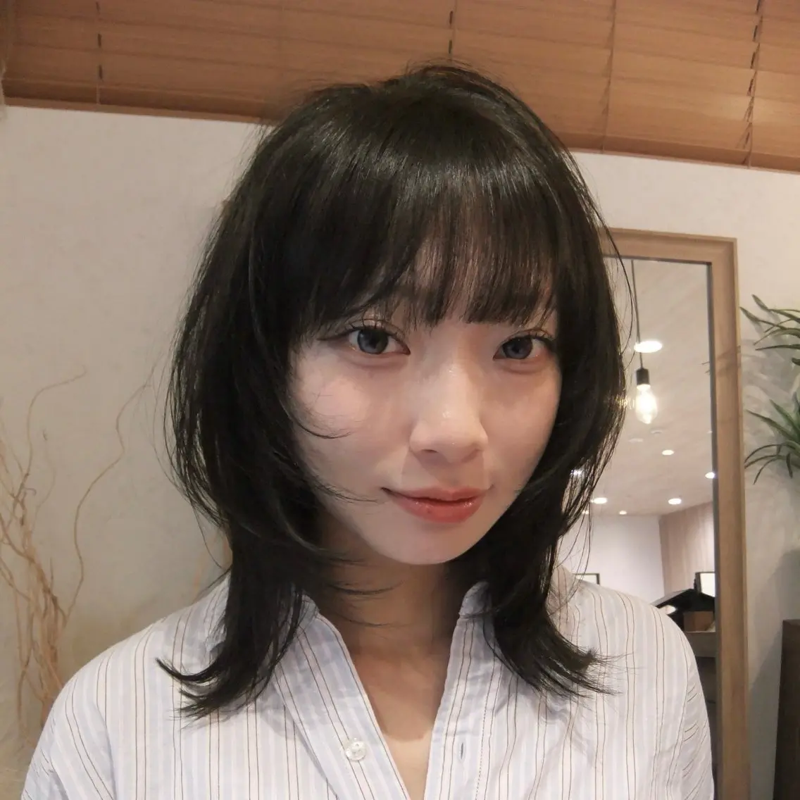ミディアム カラー カット ヘアカラー レイヤー/似合わせ/ yuan⟡.·のヘアスタイル