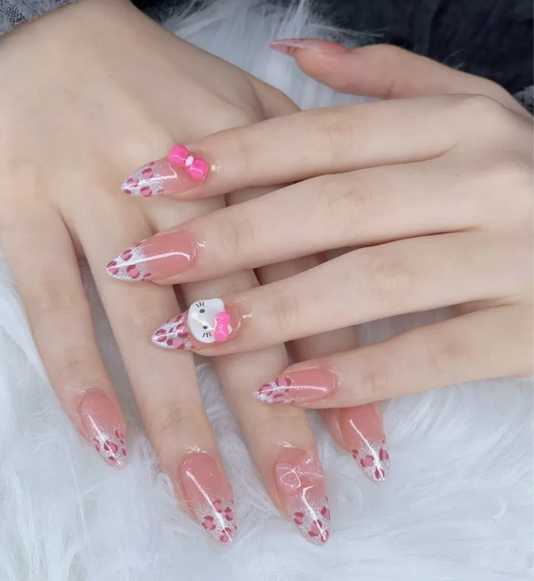 ネイル ジェルネイル 韓国ネイル ニュアンスネイル パラジェル ワンホンネイル Kaori Nailのネイルデザイン