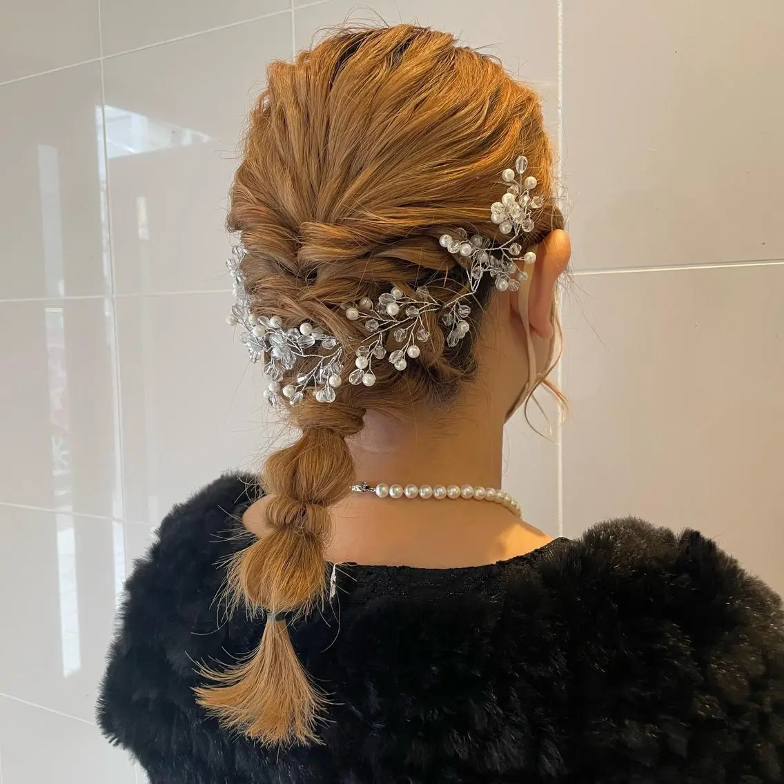 ミディアム ヘアアレンジ ヘアセット T Ayaのヘアスタイル
