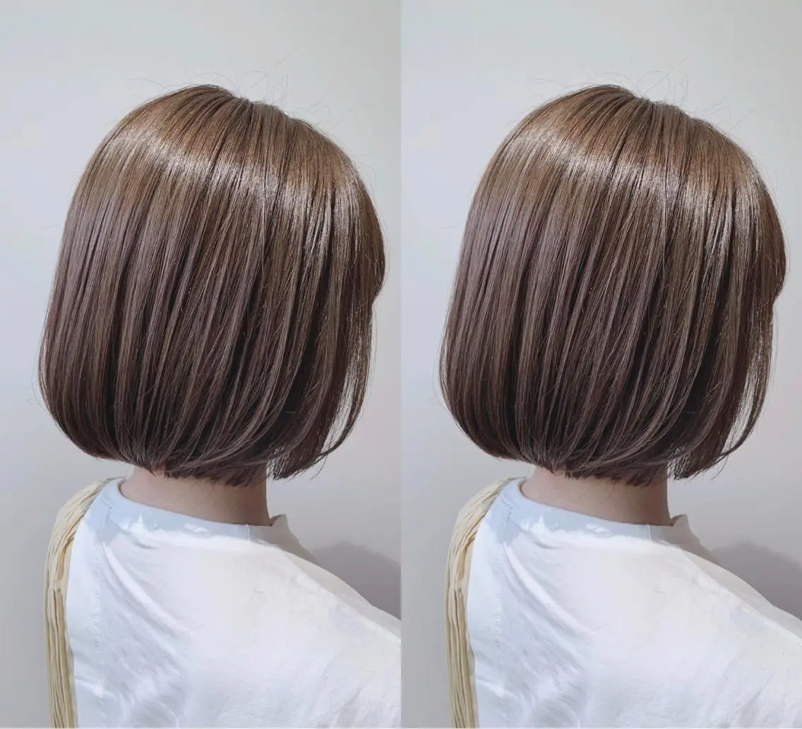 ショート カラー ヘアアレンジ アディクシーカラー ハイライトカラー ハイライト 髪質改善特化 ミサワコウキのヘアスタイル