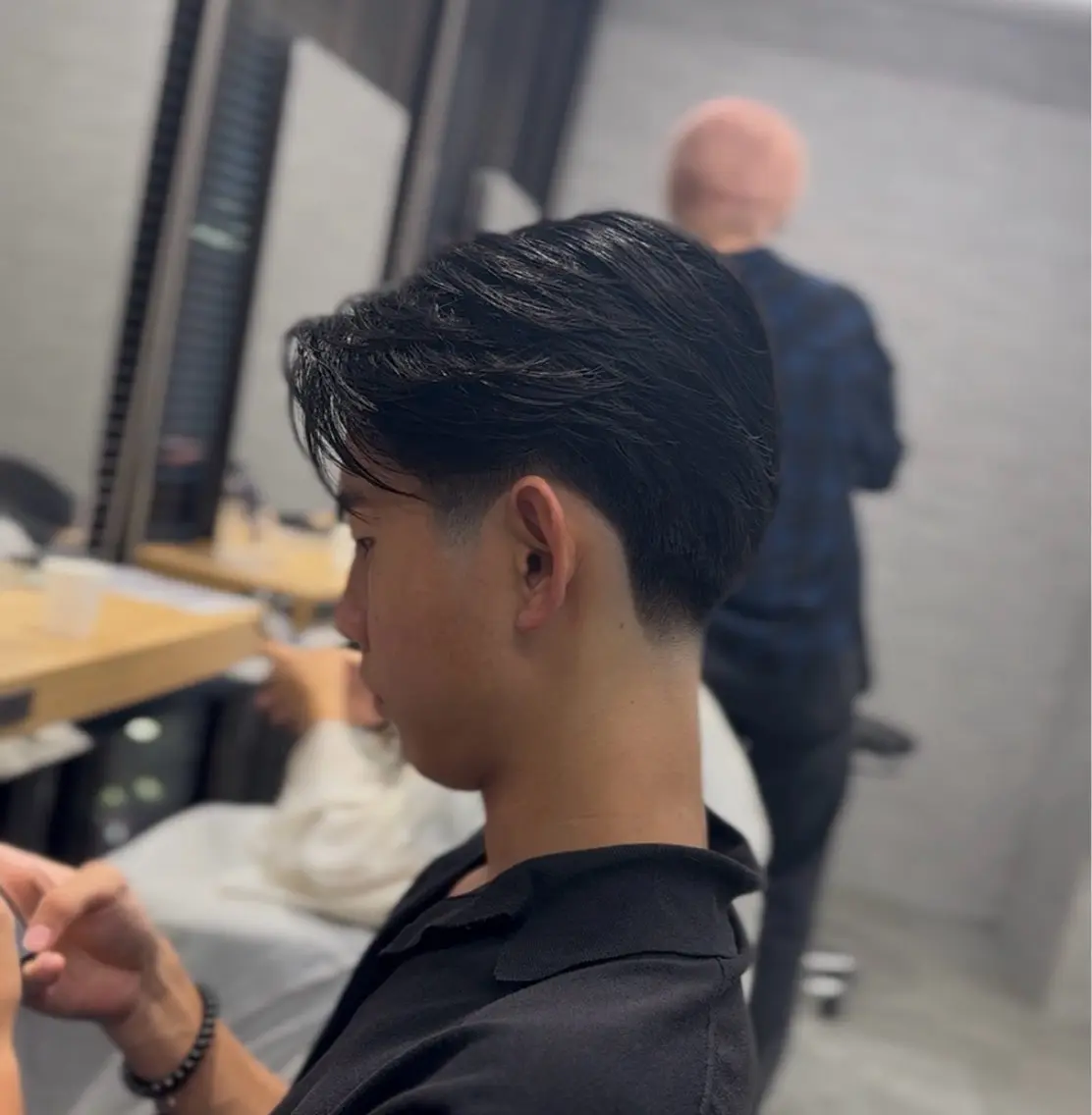 ショート カラー パーマ メンズ フェードカット ショートヘア カット パーマ トリートメント ヘアセット 🔥メンズ 特化🔥菊水皐暉🔥のヘアスタイル