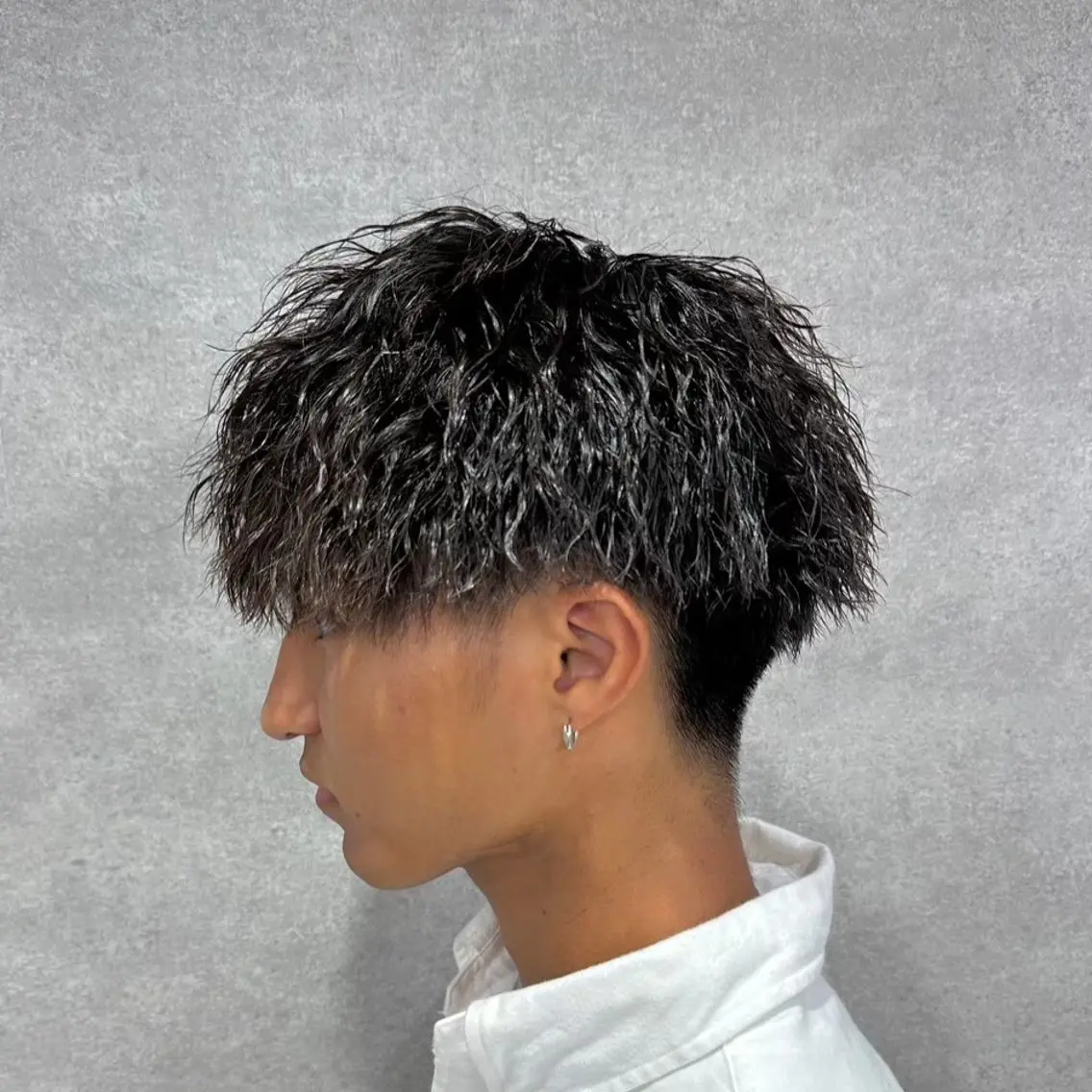 ショート カラー パーマ メンズ キッズ カット パーマ トリートメント ヘアセット 🔥パーマ特化🔥 優馬のヘアスタイル