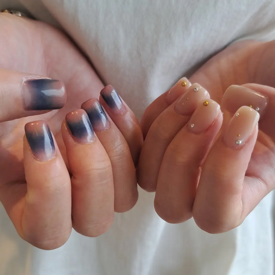 ネイル アートネイル ジェルネイル グラデーション 持ち込み Nail mood デザイン持ち込みokのネイルデザイン