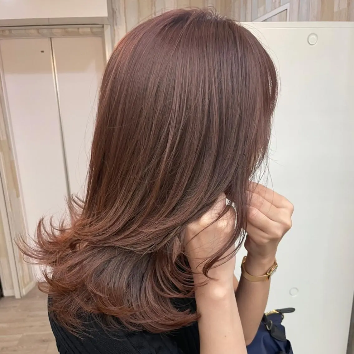 カット + 透明感カラー + 髪質改善トリートメント 🏷️8000yenの写真