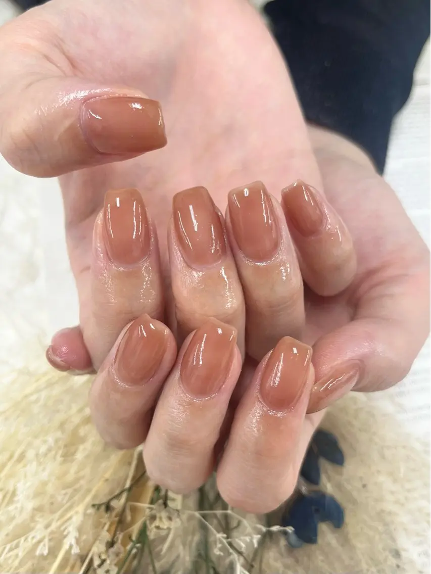 ネイル ワンカラーネイル Basic町田本店 Suzunaのネイルデザイン