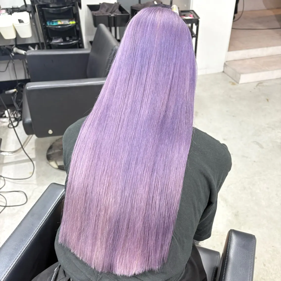 ケアブリーチ+オンカラー+最高級プレミアム4stepトリートメント🫧の写真