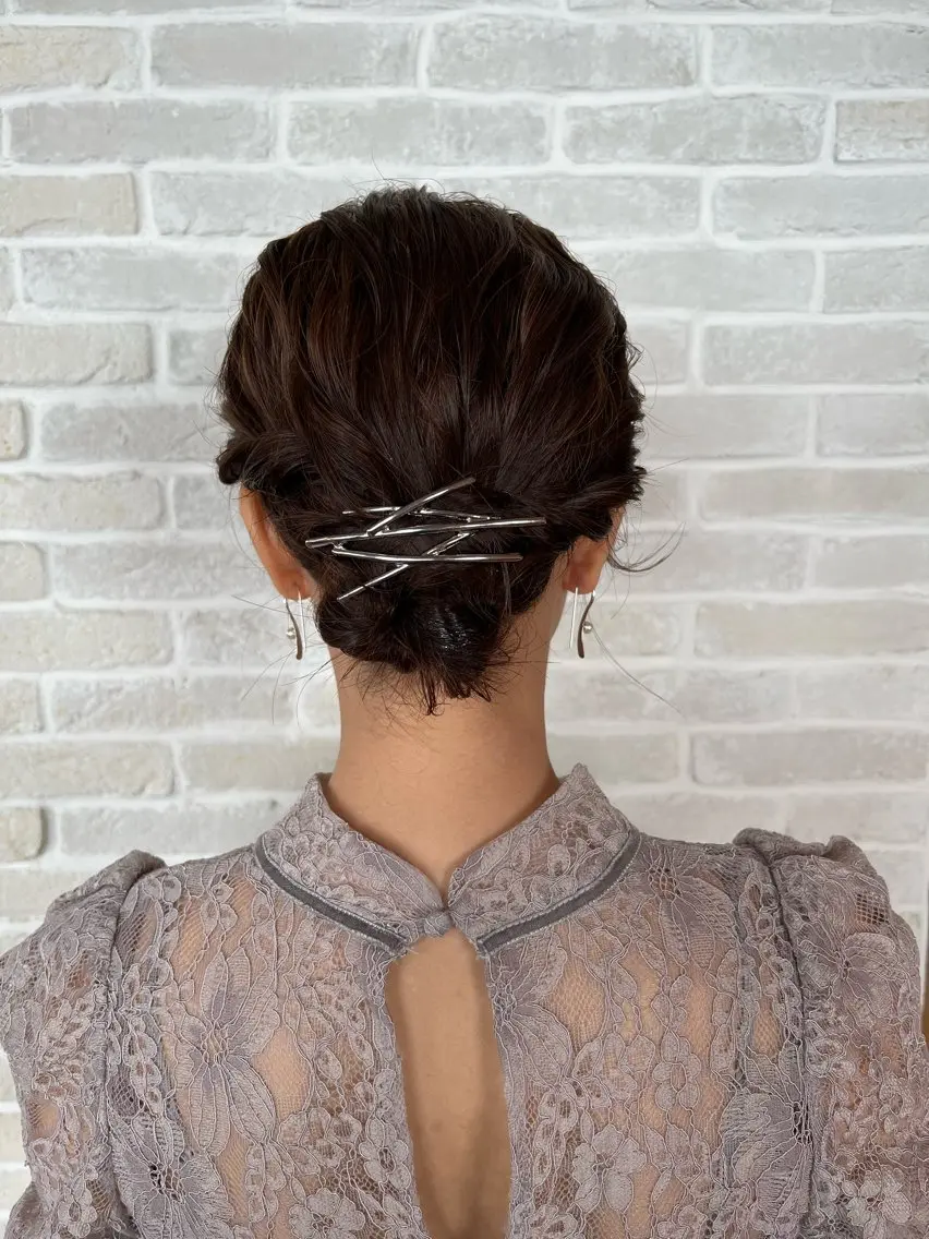 セミロング ヘアアレンジ Topstylist YUKIのヘアスタイル