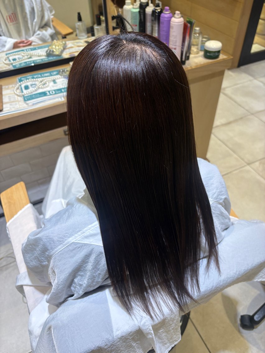 ロング トリートメント ブリーチなしカラー/ NANA🌹のヘアスタイル